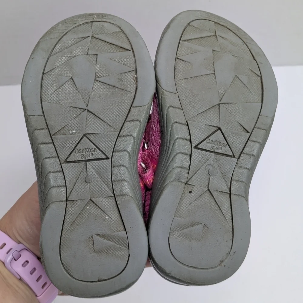 Oshkosh Pink Sandals 7T